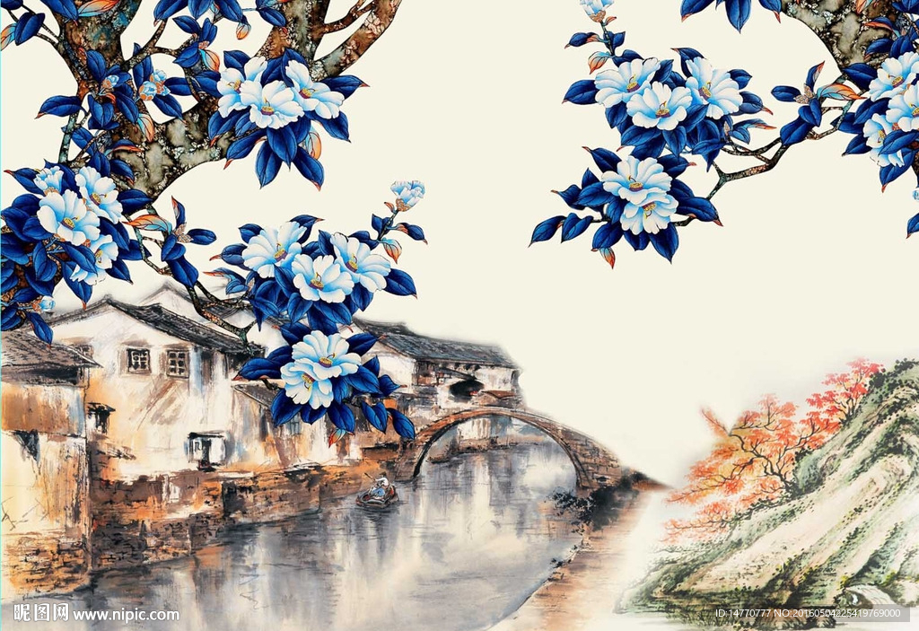 花鸟国画