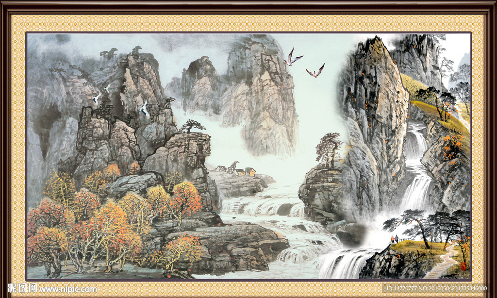 国画山水