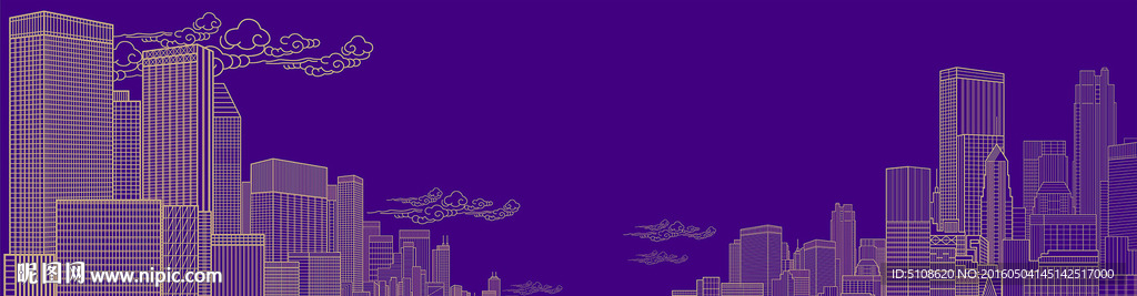 城市线描