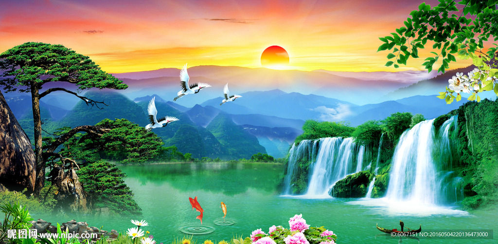 山水画