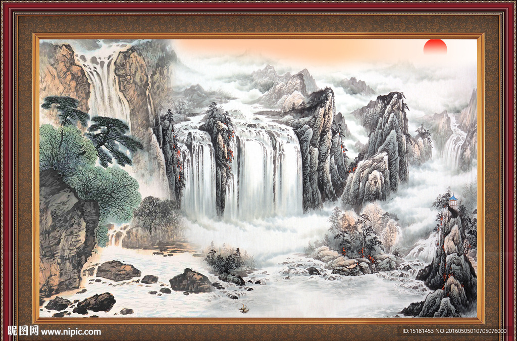 国画山水