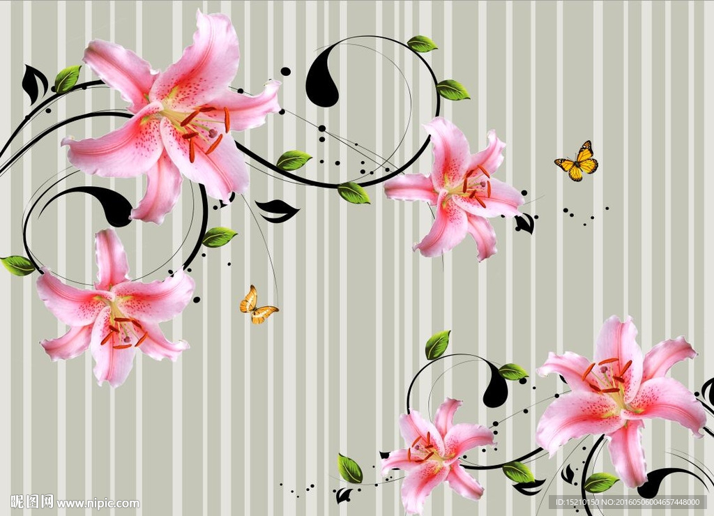 梦幻百合花