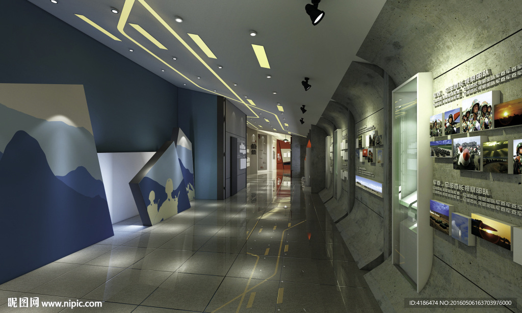 展馆 史馆 室内设计