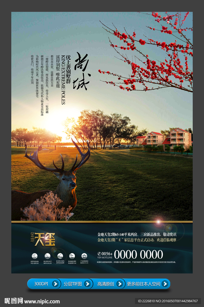 高端房地产广告
