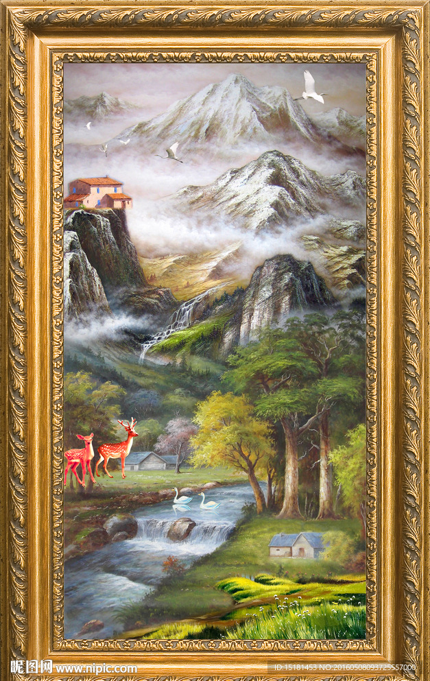 油画风景