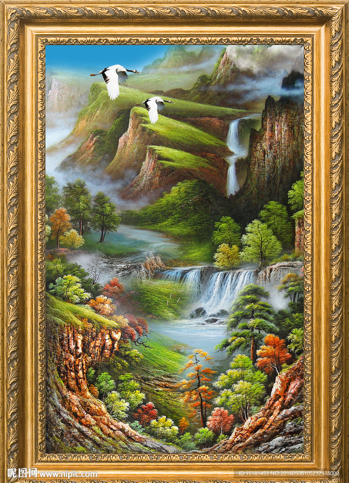 油画风景