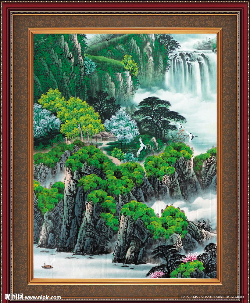 国画山水