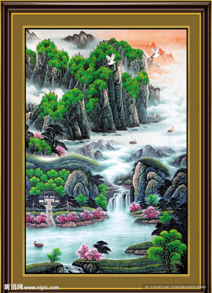 国画山水