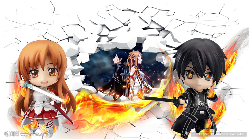 3D立体画 卡萌小丸子