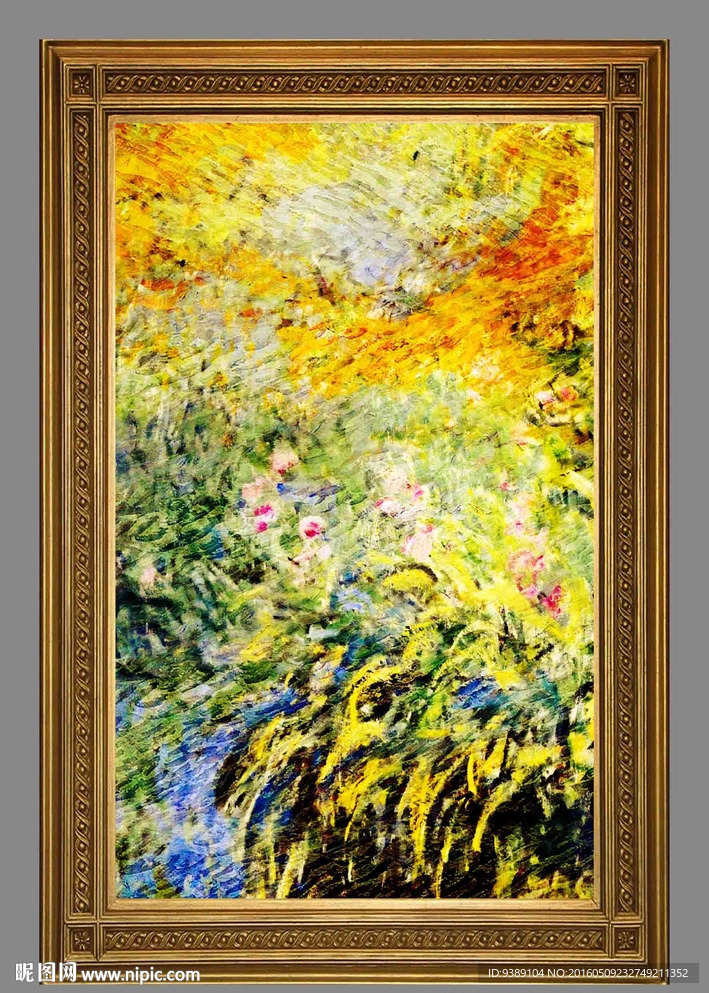 花卉油画