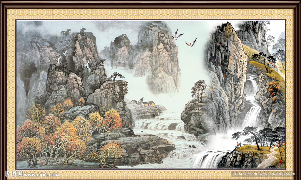 国画山水