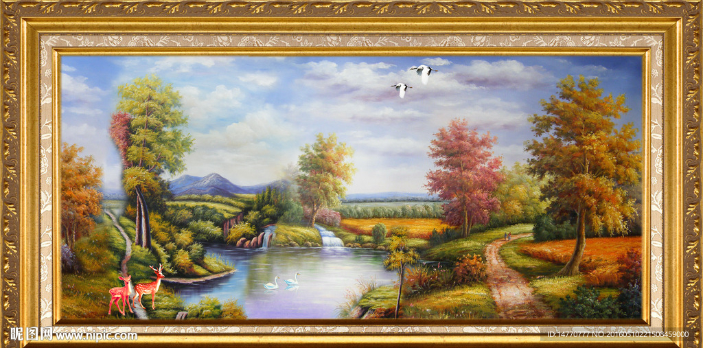 风景油画