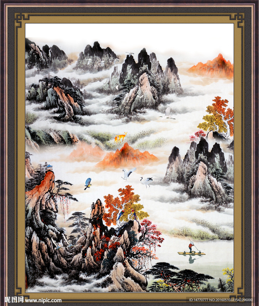 国画山水