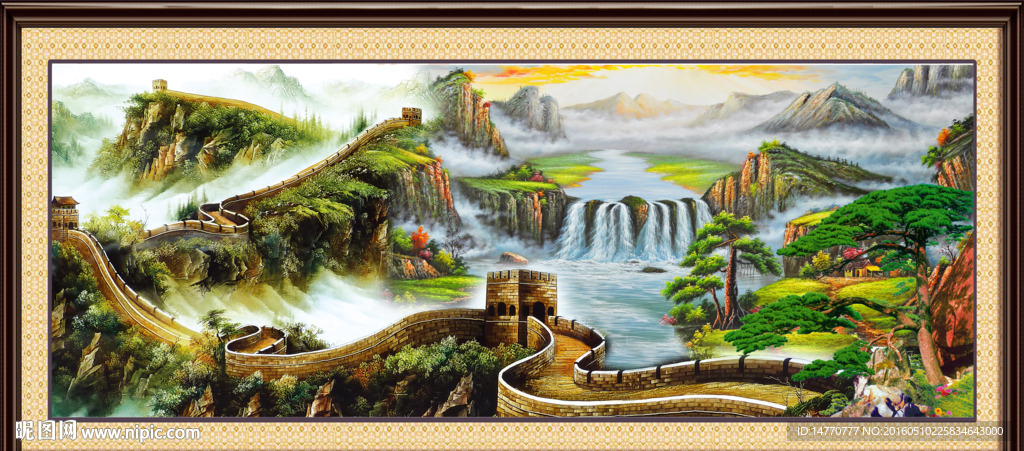 油画风景
