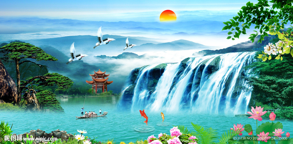 山水画