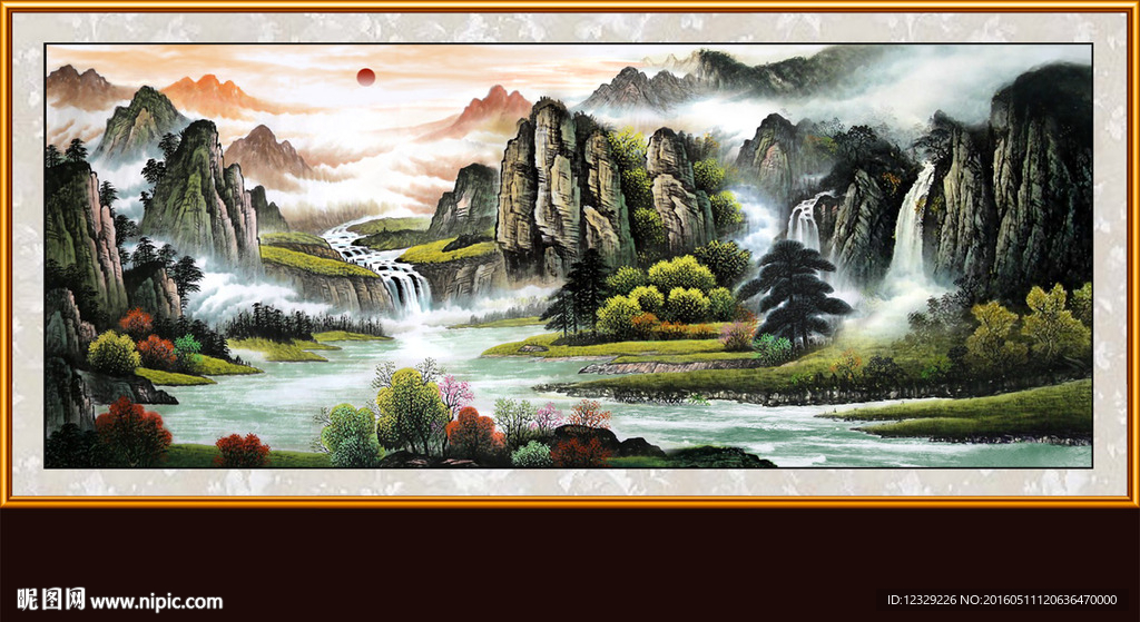 山水画