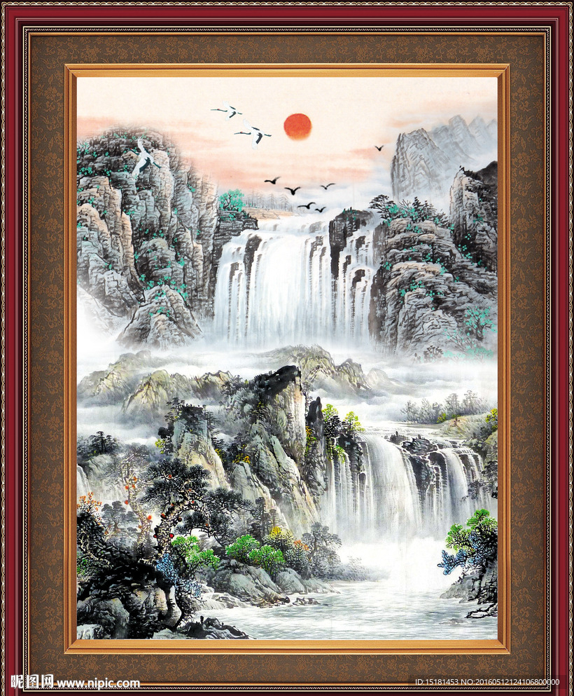 国画山水