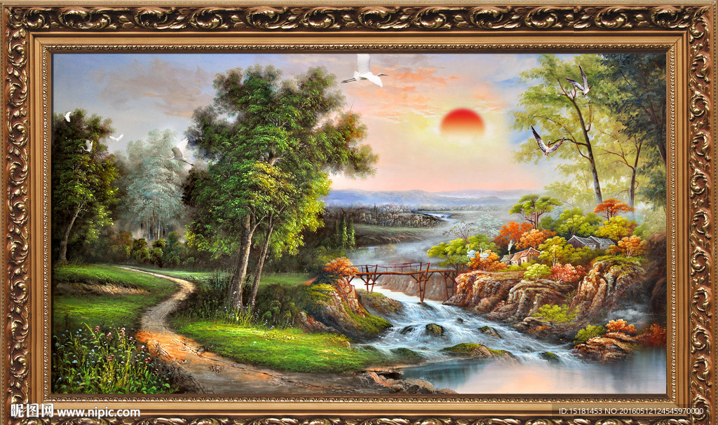 风景油画
