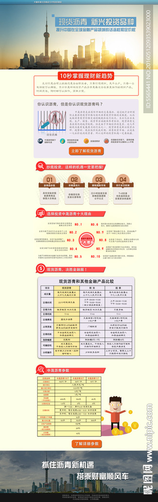 投资理财类网页