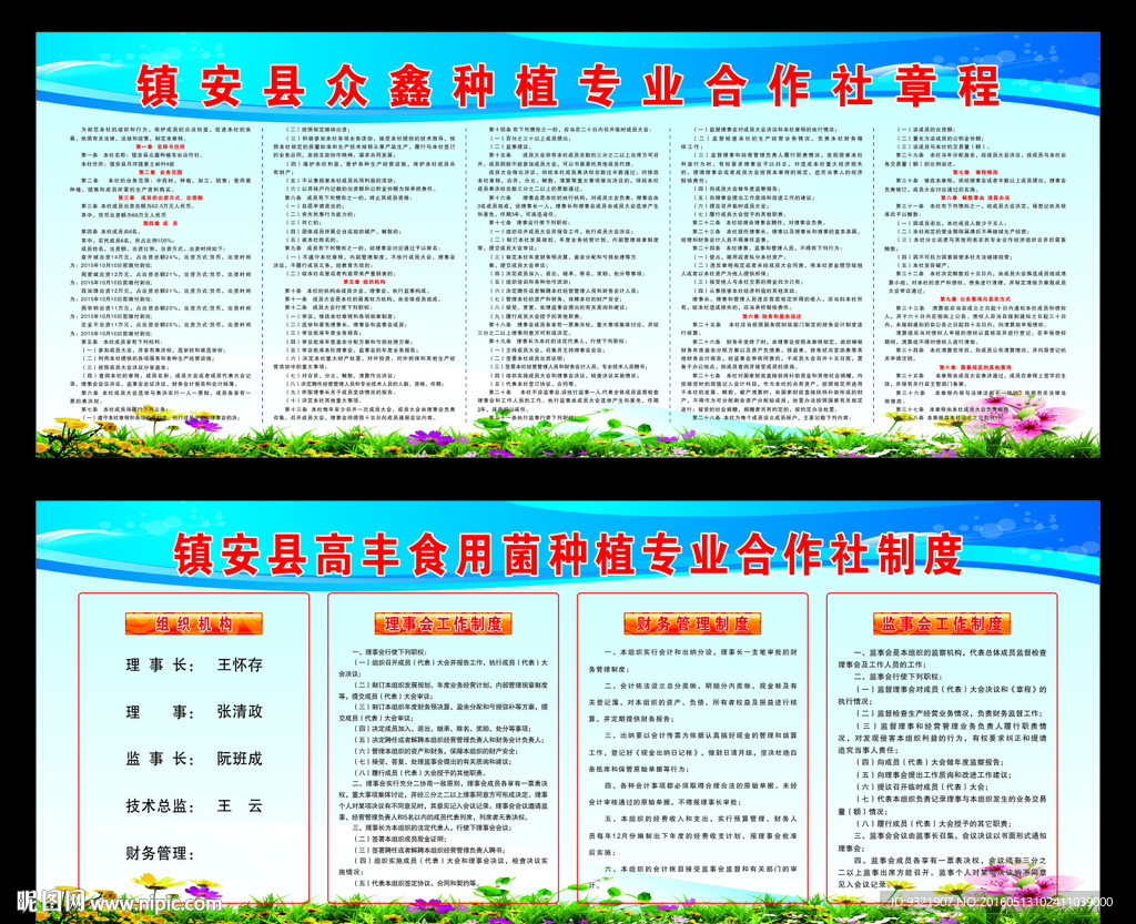 合作社种植章程制度