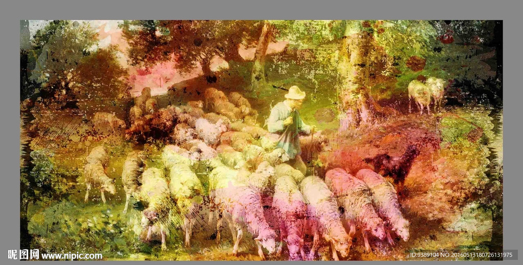 人物油画