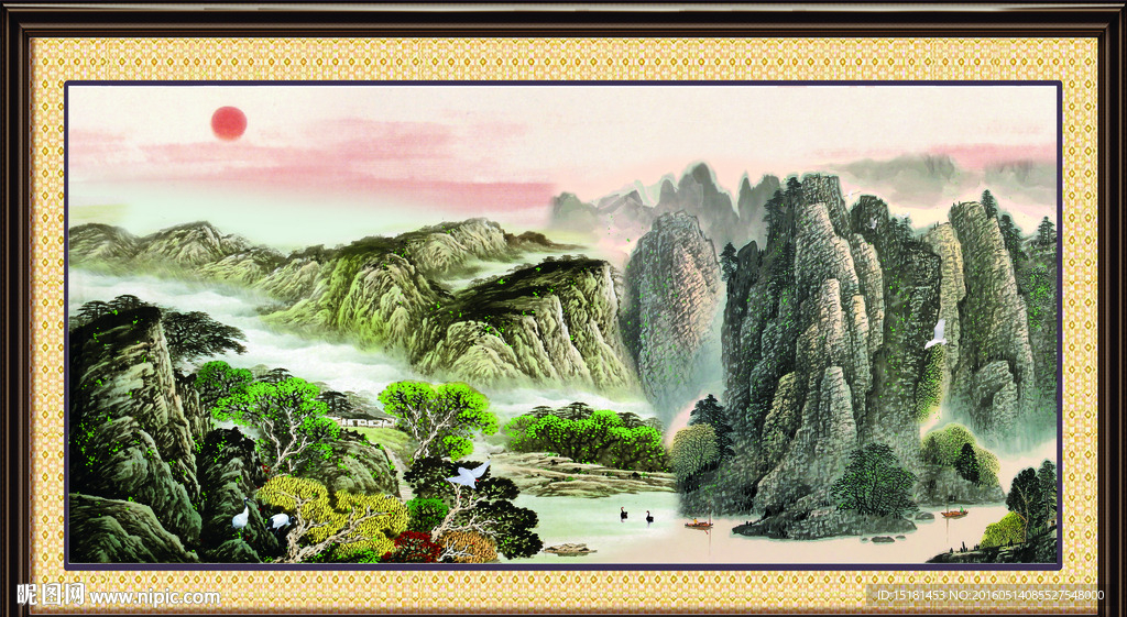国画山水
