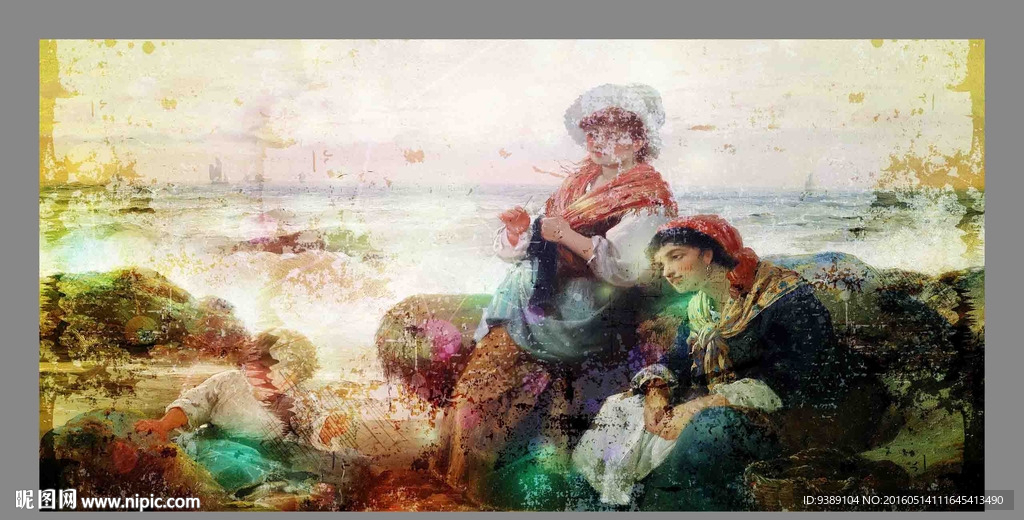 人物油画