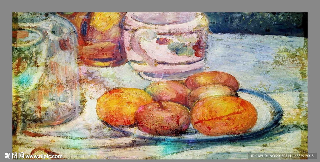 水果油画