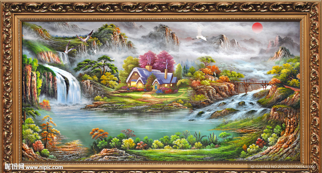 油画风景