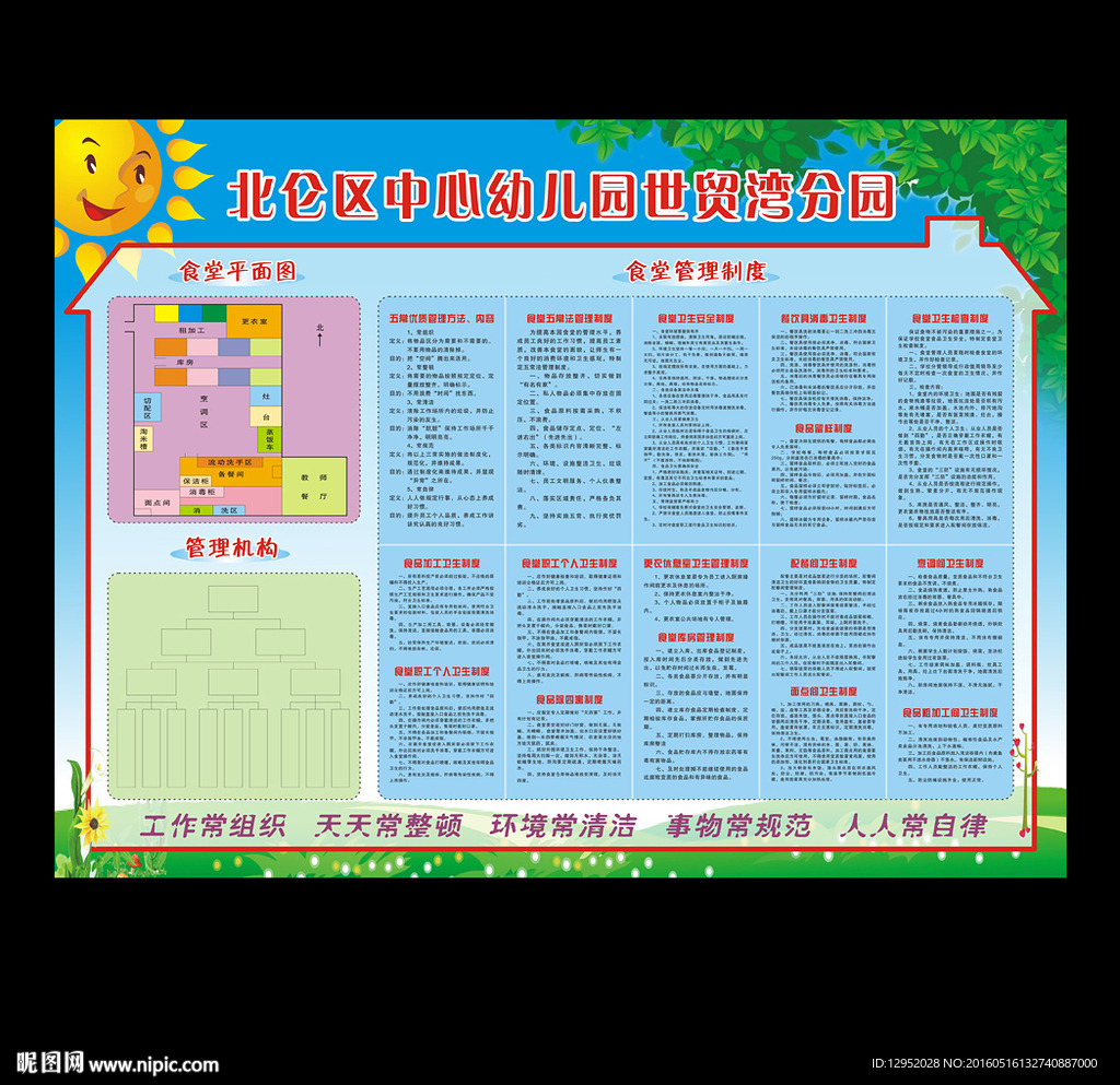 五常海实施展板
