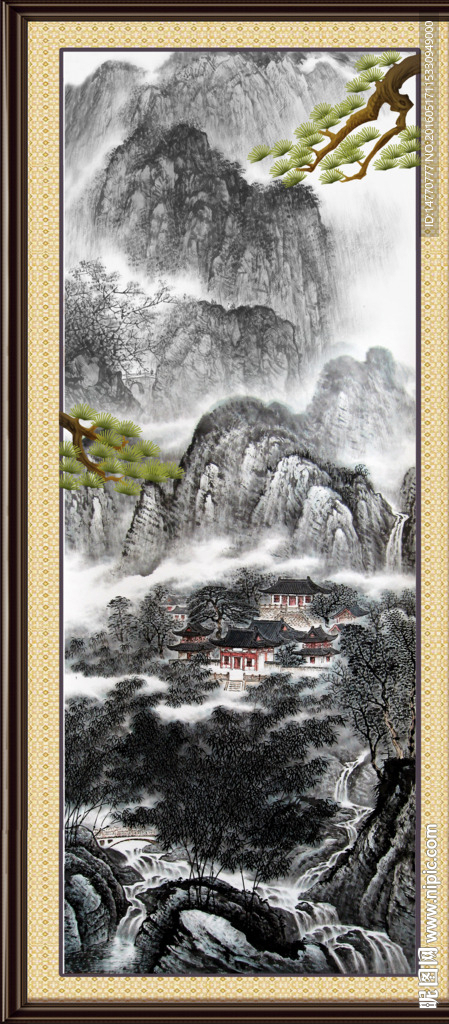 国画山水