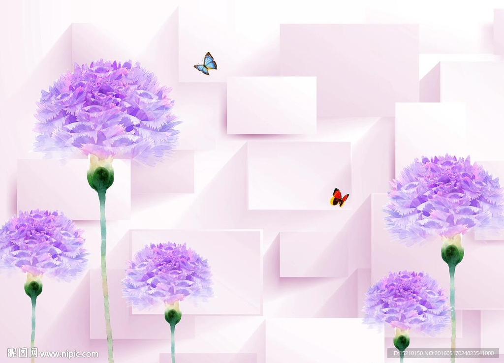 3D梦幻花