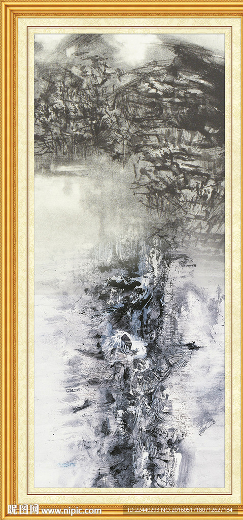 抽象油画