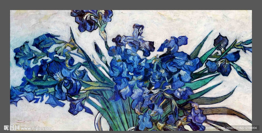 花卉油画