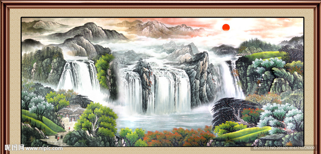 国画山水