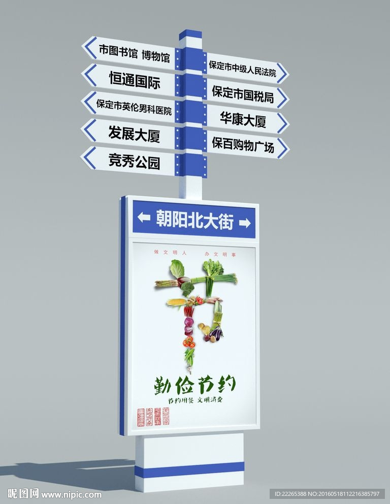 城市向导牌