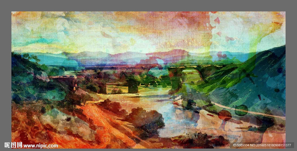 风景油画