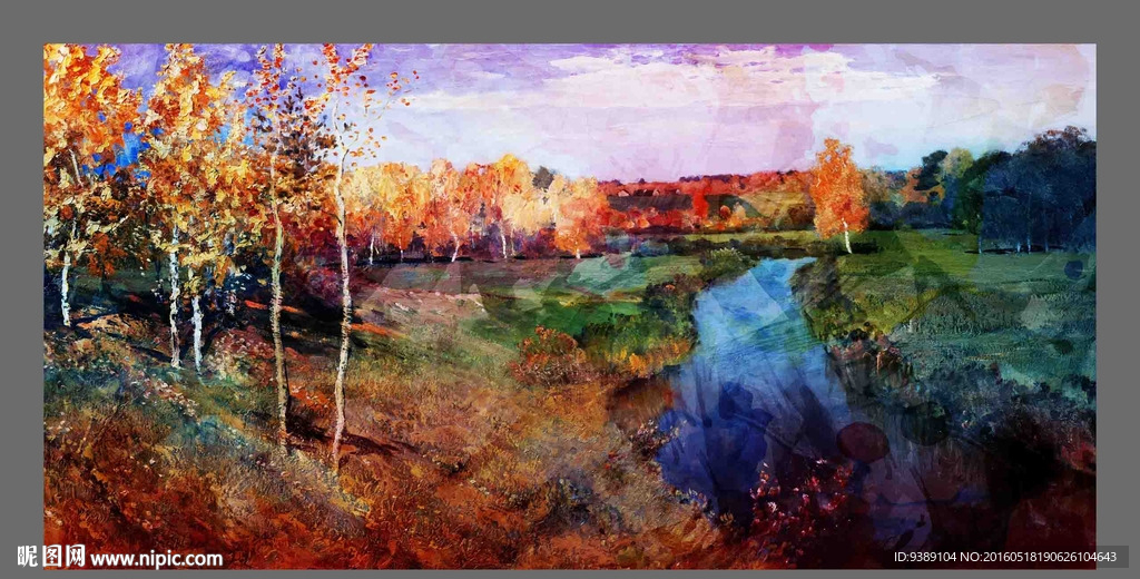 风景油画
