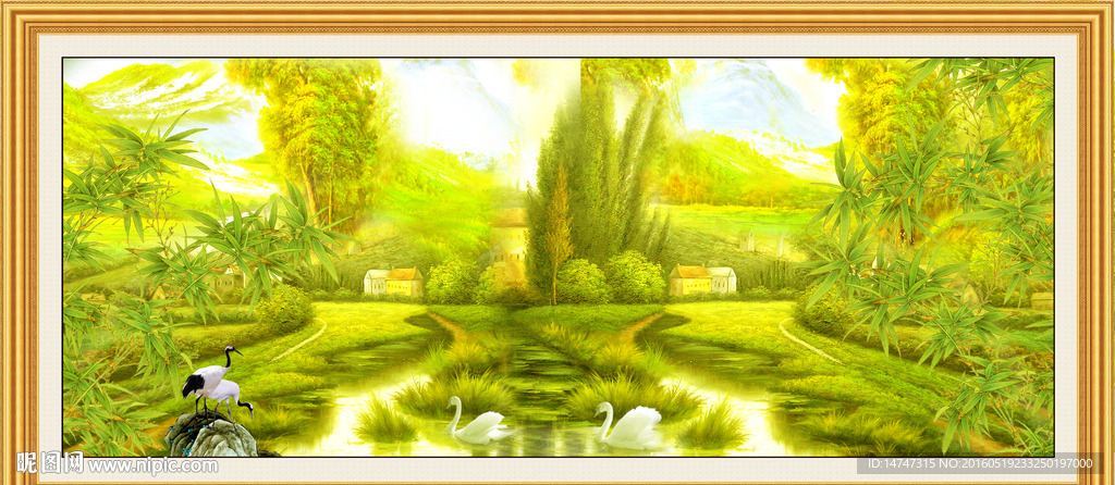 风景油画