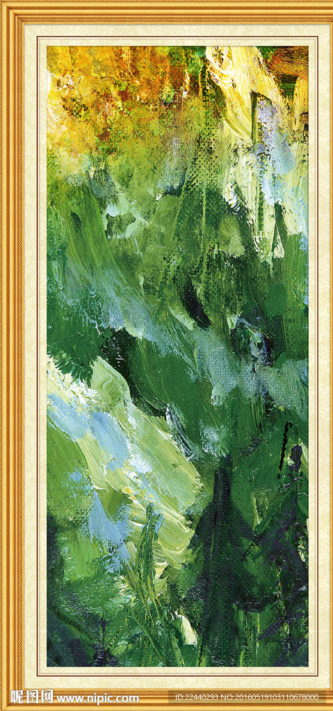 抽象油画