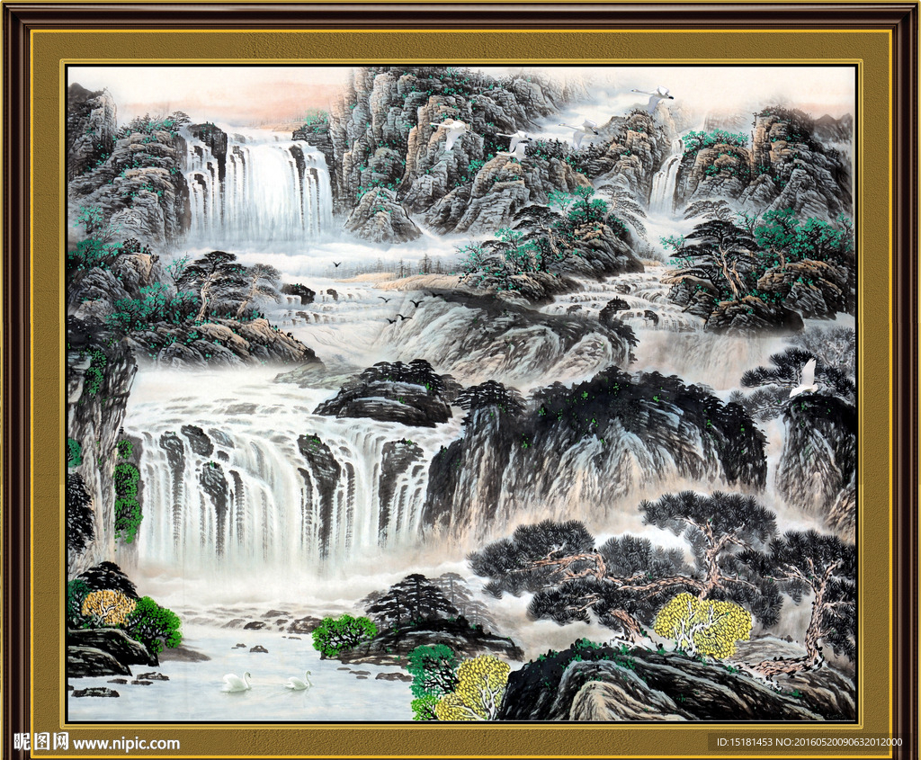 山水国画