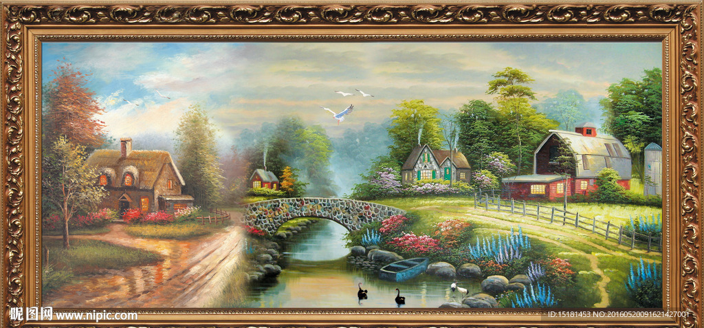 风景油画