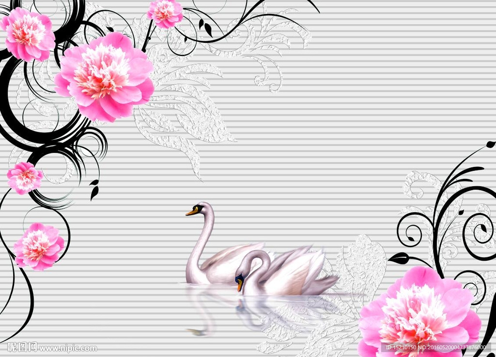 梦幻玫瑰花