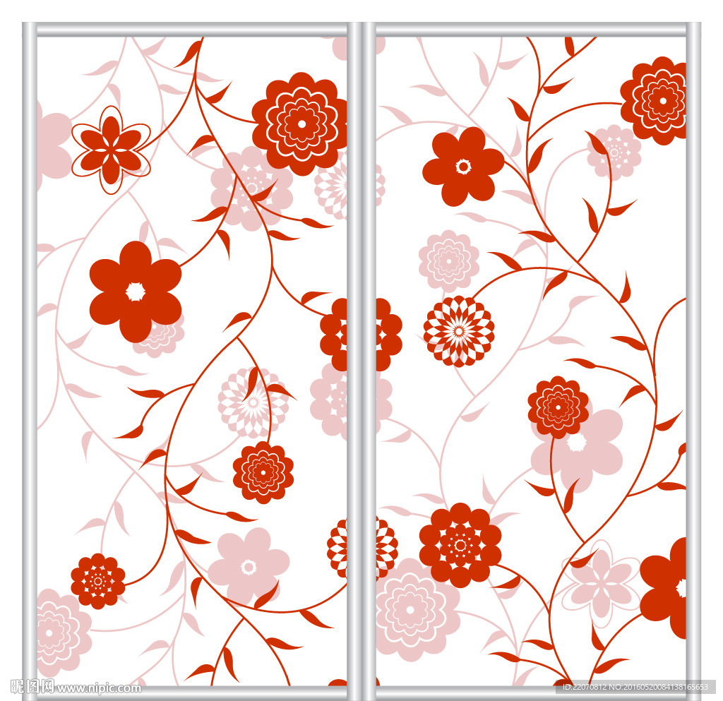 时尚花纹