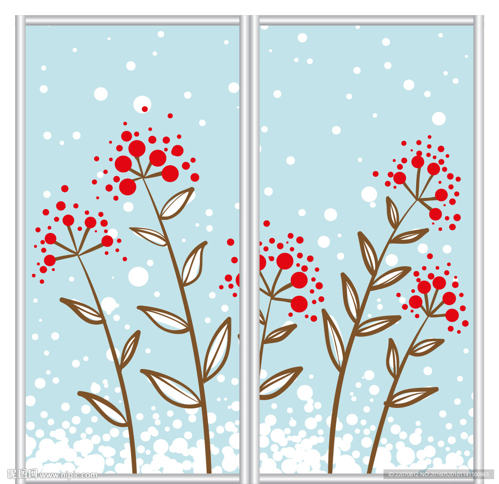 时尚花纹
