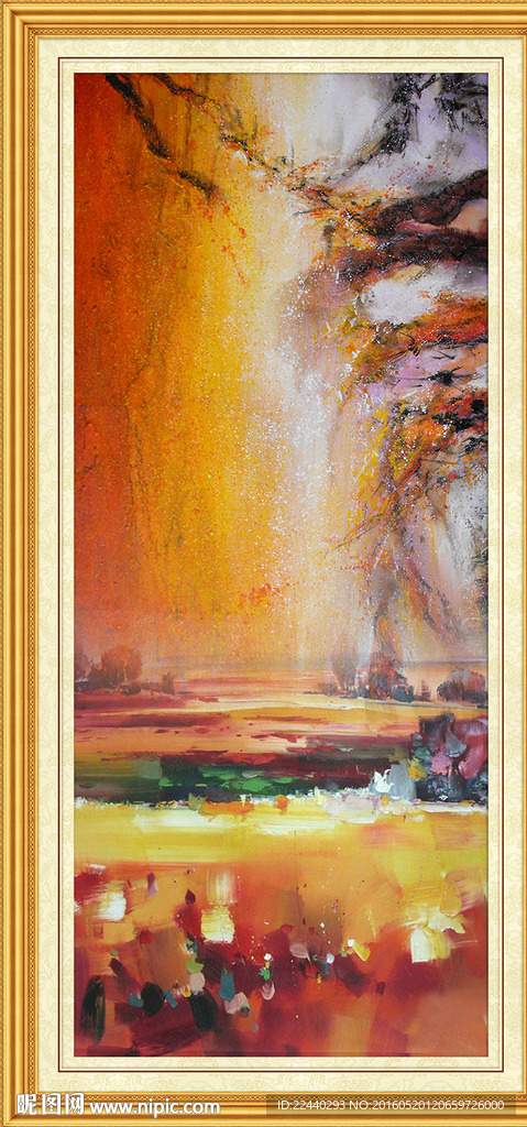 抽象油画