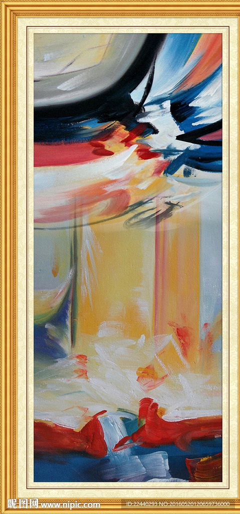抽象油画