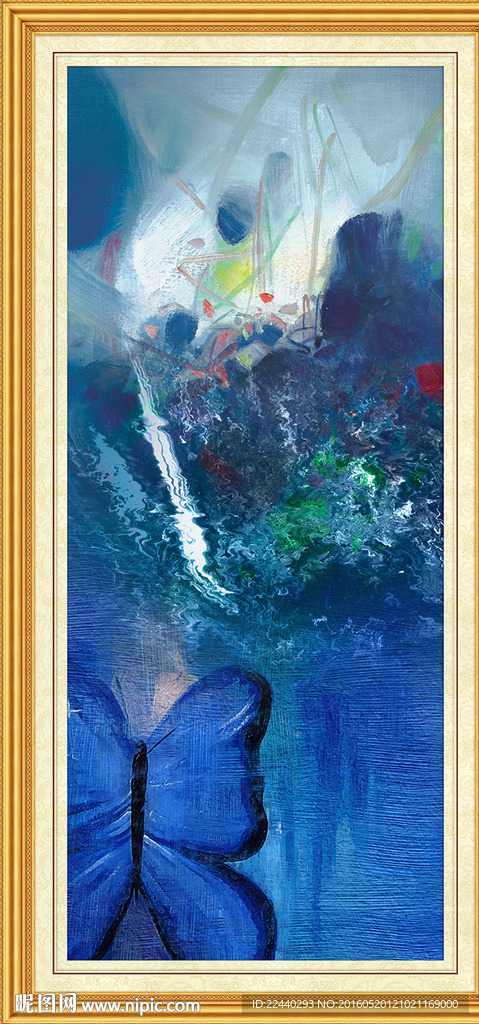 抽象油画