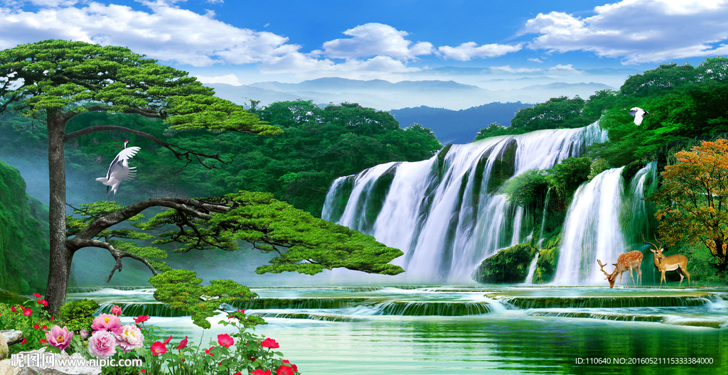山水风景画