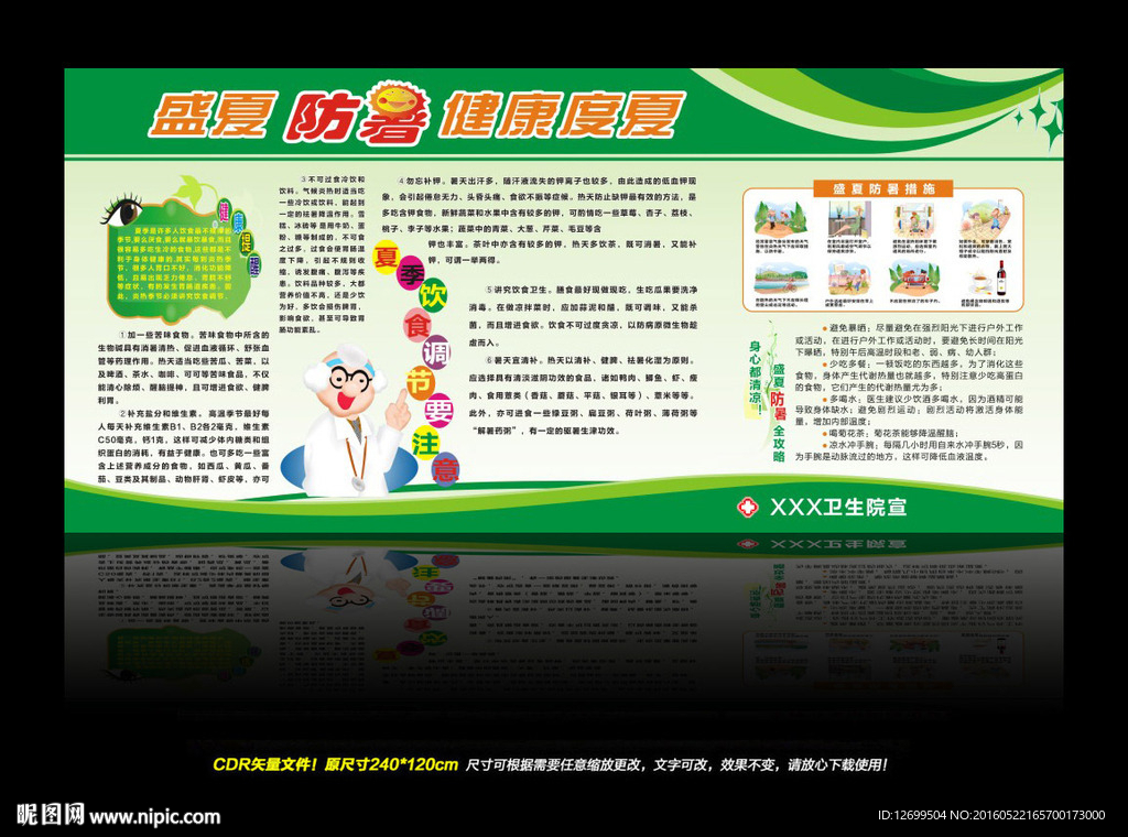 健康教育宣传栏展板设计图片